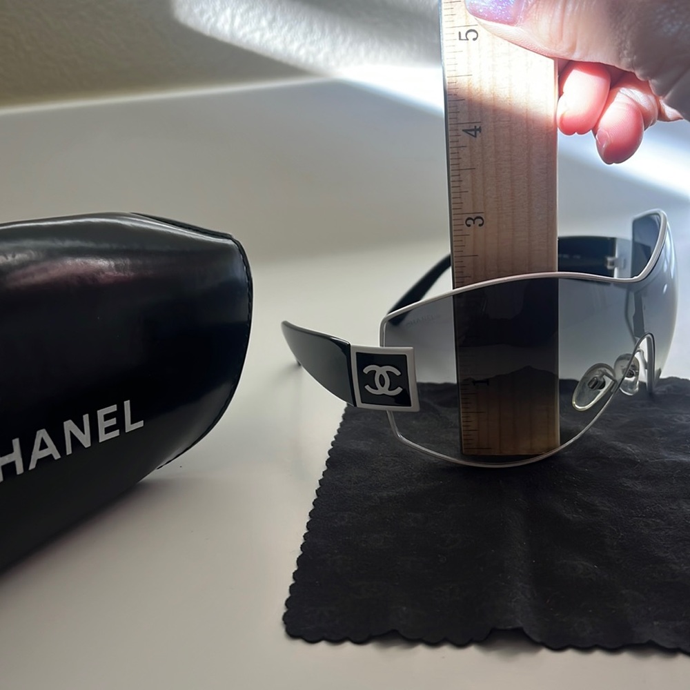 Y2K Rare Chanel Shield Sunglasses